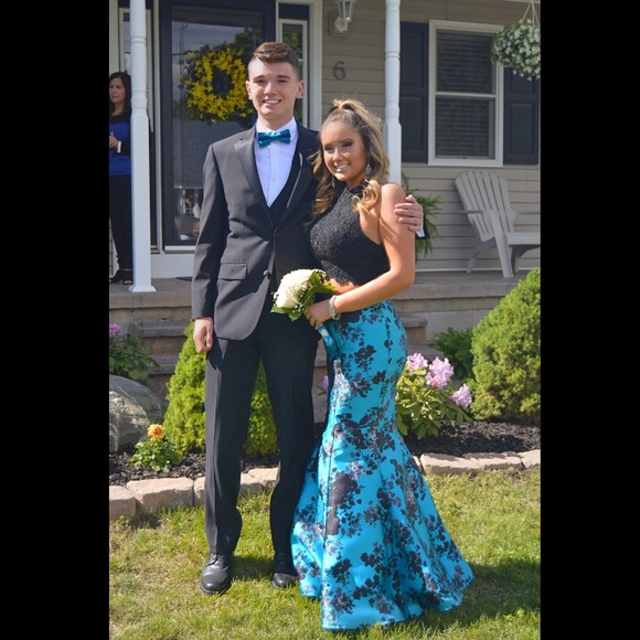 Two Piece Prom Dress - Picture 1 of 4